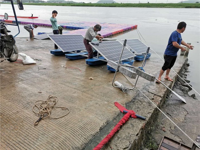 太陽能推流曝氣機